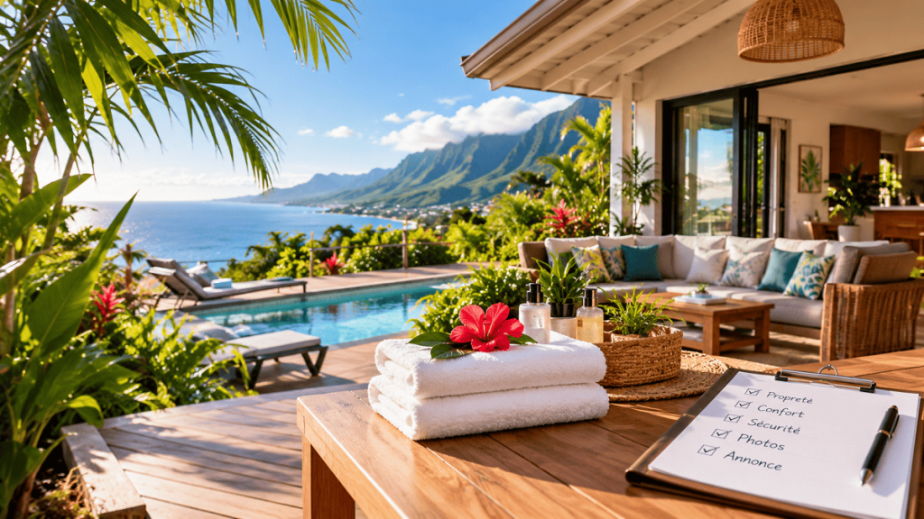 Préparer sa maison pour la location saisonnière à La Réunion